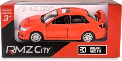 Metalmodel af bil Subaru WRX STI 2010 1:36 RMZ City