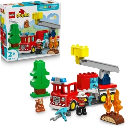 LEGO DUPLO Brandbil med slange og brandmand