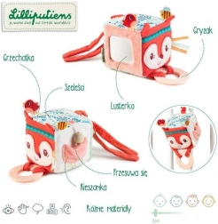 Aktiv terning Ræven Alice fra Lilliputiens til børn fra 3 måneder