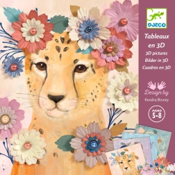 Djeco papirskunst blomster