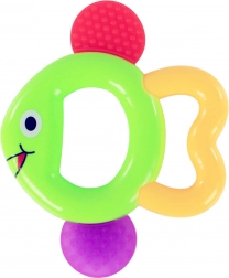 Rangle og bidering formet som en fisk