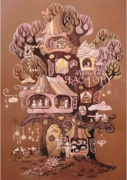 Puslespil Magnolia slikfabrik 1000 brikker