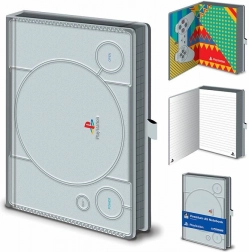Premium linjeret A5-notesbog PLAYSTATION PS1