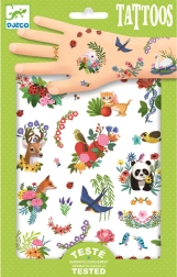 Tatovering Glade Forår fra Djeco