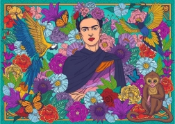 Ravensburger puslespil Frida Kahlo 1000 brikker