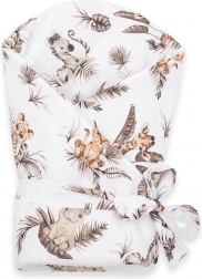 Baby svøb New Baby Safari 80 × 80 cm