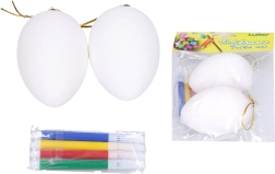 Plastæg til farvelægning 5 × 8 cm, 2 stk. med tuscher