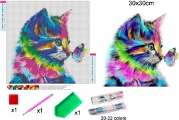 diamond painting killing 30 × 30 cm