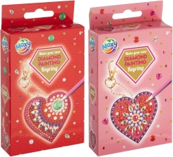 Diamantmaling – hjerte-nøglering