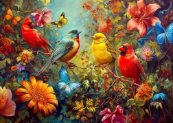 Puzzle Enjoy Kvidren og flagren 1000 brikker