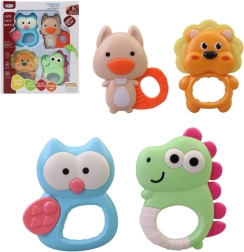 Elektronisk rangle til babyer, sæt med 4 stk.