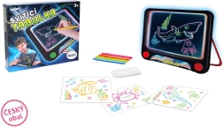 Lysende tegnetavle 25 cm