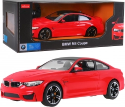 RC bil BMW M4 Coupé 1:14 Rastar med fjernbetjening 2,4 GHz – Rød