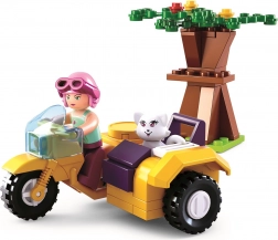 Sluban Girls Dream Motorcykel med sidevogn