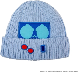 Vinterhue Brawl Stars 8-Bit, lyseblå