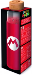 Glasflaske med etui 585 ml – SUPER MARIO