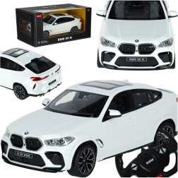 Fjernstyret bil BMW X6 M 1:14 hvid