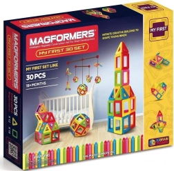 Magnetisk byggesæt Magformers Min første 30 dele
