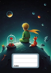 A5 linjeret notesbog 40 ark Den Lille Prins