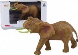 Samlerfigur af afrikansk elefant med løftet snabel SAFARI