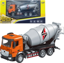 Metal cementblander Huina orange 1:50