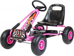 Træde-gokart Baby Mix Razor lyserød