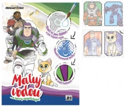 Vandfarve-malebog A4 Raketák