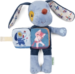 Lilliputiens plysbamse-hund med eventyrbog Jules