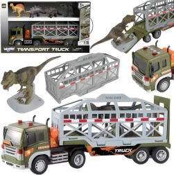 Woopie lastbil – dinosaurtransport med lys og lyde