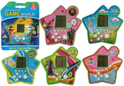 Lomme-elektronisk Tetris-spil – stjerne, grøn