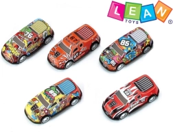 Sæt med trækbiler, 15 stk.