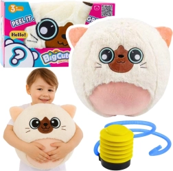 Plys hoppebold BIGCUTEPET killing 50 cm med pumpe