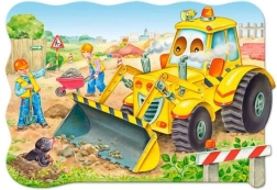 Puzzle MAXI 20 brikker – bulldozer i aktion
