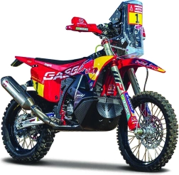 motorcykel bburago 1:18 red bull ktm rally gasgas rx450f – dakar 2023