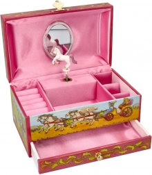 Smykkeskrin Goki med melodi Svanesøen