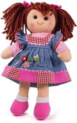 Tøjdukke Melody fra Bigjigs Toys 34 cm