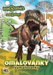 Malerbog A4 dinosaurer