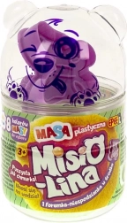 Misiolina flydende modellervoks pink 60 g med form