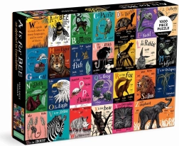 Mudpuppy puslespil Alfabet i oversættelse 1000 brikker