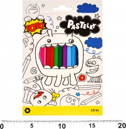 Sekskantede farveblyanter 18 stk