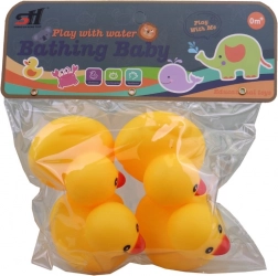 Pivelydende gummikællinger – sæt med 4 stk.