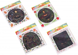 Skrabebillede 20x20 cm