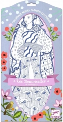 DJECO Mode Malebøger Laura og venner