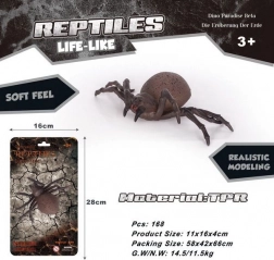 blød gummiedderkop 16 cm