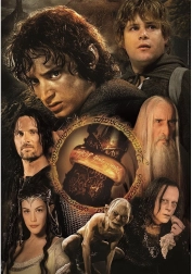 Puslespil Ringenes Herre 1000 brikker