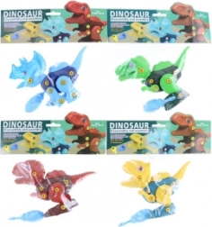 Skruedinosaur byggesæt til børn