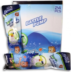 MaDe vandpumpe med balloner 31 cm flerfarvet