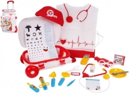 Lægekuffert på Hjul med Tilbehør 21stk