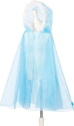 Børnekappe isdronning 3–4 år 98–104 cm