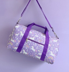 Børne Rejsetaske - Enhjørninger og Regnbue